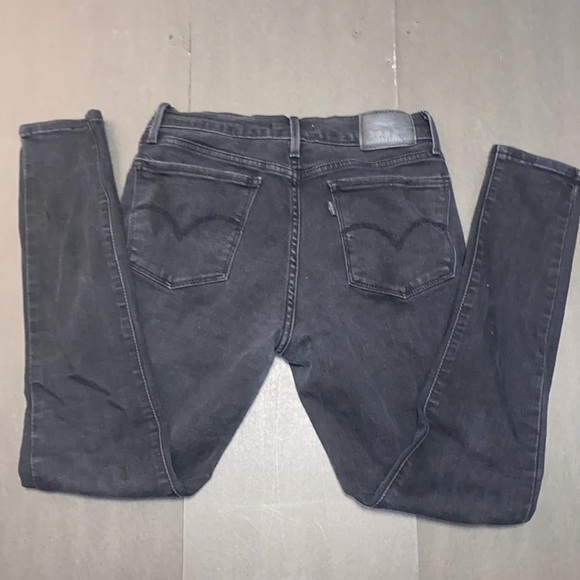 Levi’s 710 Super Skinny W29 Black Denim Jeans - Picture 5 of 15